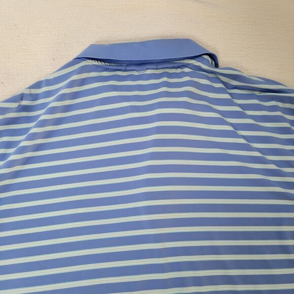 Peter Millar Polo Shirt Mens Medium Summer Comfort Multicolor Golf Staining - Picture 13 of 16